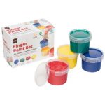 Ec Finger Paint Set 4 X 100ml | 61-227965