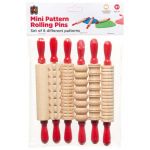 Ec Mini Pattern Rolling Pins Pack 6 | 61-227992