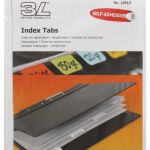 3l Index Tab 40mm White 48 Pack | 61-231428