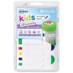 Avery Label Kids Self Laminating Neon Assorted Size And Shape 12up 4 Sheets | 61-231498