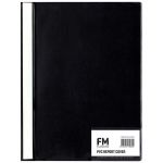 Fm Cover Report A4 Black Pvc | 61-231962