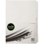 Dixon Binding Indices A4 White 5 Tab | 61-235700