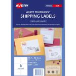 Avery Label L7166-100 Laser 6up 100 Sheets 99x93mm | 61-238029