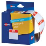 Avery Label Dispenser Wednesday Freezer Safe 24x24mm 100 Pack | 61-238134