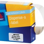 Avery Label Dispenser Dmr1936w 19x36mm White 450 Pack | 61-238288