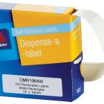 Avery Label Dispenser Dmr1964w 19x64mm White 280 Pack | 61-238290