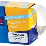 Avery Label Dispenser Dmr2449w 24x49mm White 325 Pack | 61-238294