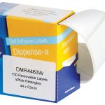 Avery Label Dispenser Dmr4463w 44x63mm White 150 Pack | 61-238297