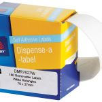 Avery Label Dispenser Dmr7627w 76x27mm White 180 Pack | 61-238299
