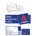 Avery Label L7165 General Use A4 8up 100 Sheets 99x67mm | 61-238333