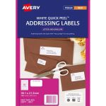 Avery Label J8651-25 Inkjet 65up 25 Sheets 38x21mm | 61-238451