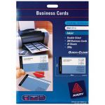 Avery Business Cards Inkjet 8up 25 Sheets C32015 | 61-238476