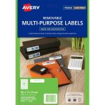 Avery Label L7656 Laser Inkjet 46x11.11m 84up 25 Sheets | 61-238509