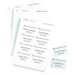 Avery Label L7418-25 Name Badge 86.5x55.5mm 25 Sheets | 61-238661