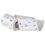 Avery Labels Shelf Life Removable 102x47mm White Black 500 Roll | 61-238821