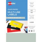 Avery Labels L7264 Mint Green 32x94 A5 8up 10 Sheets | 61-238974
