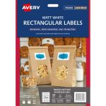 Avery Label L7107rev Rectangular White 18up 10 Sheets 62x42mm | 61-239559