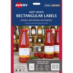 Avery Label L7108rev Rectangular White 9up 10 Sheets 62x86mm | 61-239560