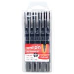 Uni Pin Fineline Permanent Drawing Set 5 Piece | 61-249251