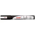 Uni Chalk Marker 1.8-2.5mm Bullet Tip Black Pwe-5m | 61-249283