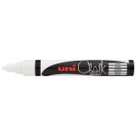 Uni Chalk Marker 1.8-2.5mm Bullet Tip White Pwe-5m | 61-249284