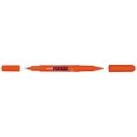 Uni Prockey Marker Dual Tip 0.4/0.9mm Orange Pm-120 | 61-249555