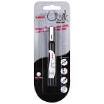 Uni Chalk Marker 0.9-1.3mm Bullet Hangsell Black Pwe-3ms | 61-249744