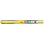 Uni Promark Highlighter 4.0mm Chisel Yellow Usp-105 | 61-249760