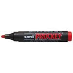 Uni Prockey Marker 5.7mm Chisel Tip Red Pm-126 | 61-249778