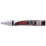 Uni Chalk Marker 1.8-2.5mm Bullet Tip Silver Pwe-5m | 61-249783