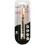 Uni Chalk Marker 1.8-2.5mm Bullet Hangsell Gold Pwe-5m | 61-249786