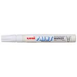 Uni Paint Marker 2.8mm Bullet Tip White Px-20 | 61-249850