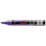 Uni Chalk Marker 1.8-2.5mm Bullet Tip Violet Pwe-5m | 61-249992