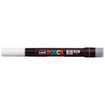 Uni Posca Marker 0.1-10.0mm Brush Tip White Pcf-350 | 61-250003