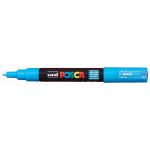 Uni Posca Marker 0.7mm Ultra-fine Round Tip Light Blue Pc-1m | 61-250027