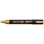 Uni Posca Marker 1.8-2.5mm Med Bullet Gold Pc-5m | 61-250049