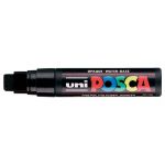 Uni Posca Marker 15.0mm Extra-broad Chisel Black Pc-17k | 61-250063