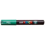 Uni Posca Marker 0.7mm Ultra-fine Round Tip Green Pc-1m | 61-250130