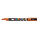 Uni Posca Marker 0.9-1.3mm Fine Light Orange Pc-3m | 61-250137