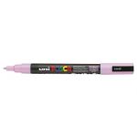 Uni Posca Marker 0.9-1.3mm Fine Light Pink Pc-3m | 61-250140