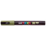 Uni Posca Marker 0.9-1.3mm Fine Khaki Green Pc-3m | 61-250143