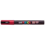 Uni Posca Marker 0.9-1.3mm Fine Dark Red Pc-3m | 61-250145