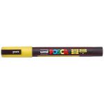 Uni Posca Marker 0.9-1.3mm Fine Glitter Yellow Pc-3m | 61-250152