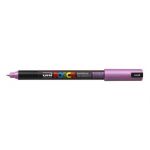 Uni Posca Marker 0.7mm Ultra-fine Pin Tip Met Pink Pc-1mr | 61-250163