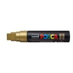 Uni Posca Marker 15.0mm Extra-broad Chisel Gold Pc-17k | 61-250184