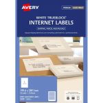 Avery Label L7167 Internet Shipping Label 199.6x289.1mm 1up 10 Sheets | 61-272570