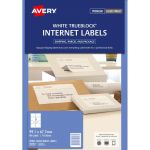 Avery Label L7165 Internet Shipping 99.1x67.7mm 8up 10 Sheets | 61-272573