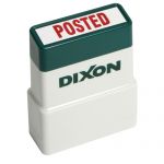 Dixon Stamp 038 Posted Red Pre Inked | 61-273035
