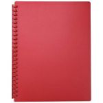 Fm Display Book A4 Red Refillable 20 Pocket | 61-278376