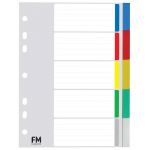 Fm Indices A5 5 Tab Polyprop Coloured | 61-278623